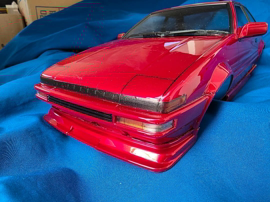 アディクション　AE86トレノ　２ドア　制作済ラジコンホディ