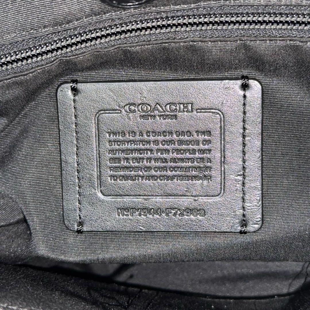 Taka様✨コーチ ベケット 2way ビジネスバッグ 肩掛け A4 レザー 黒