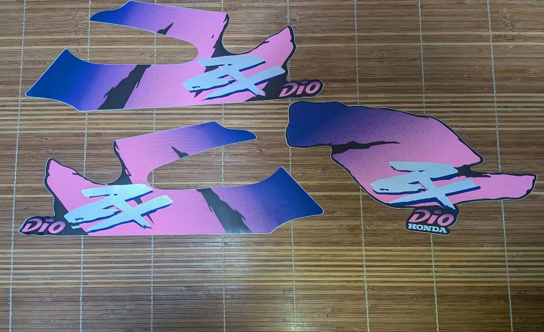 スーパーディオzx af27 af28 zx ステッカー デカール ゼッペケ - メルカリ