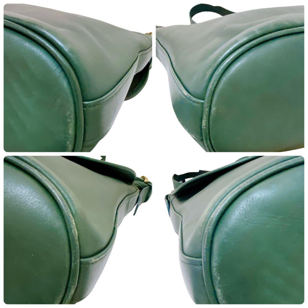 バッグ Vintage Coach Shoulder Bag 4115 Green