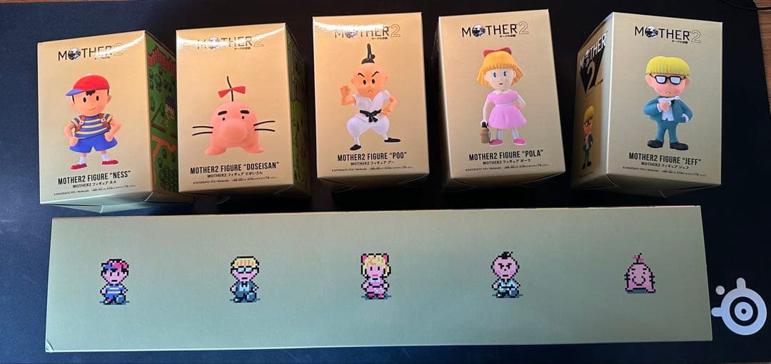 「MOTHER2」フィギュア５体セット GOLDBOX