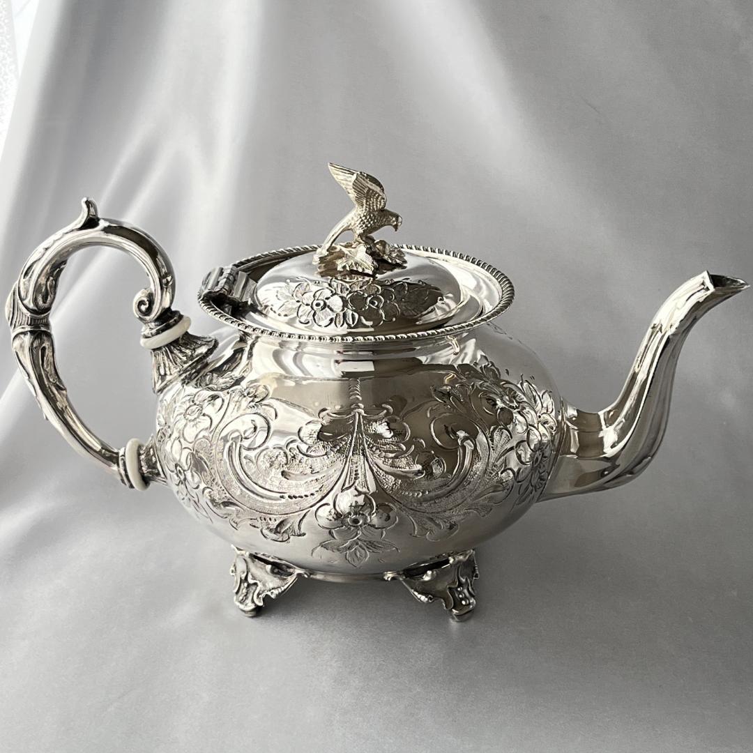 John Turton】 ファルコンのティーセット 4点 ティーポット John