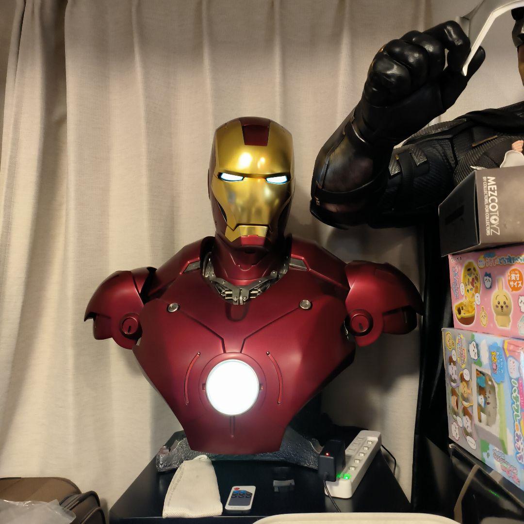 SIDESHOW アイアンマンマーク3 ライフサイズバスト 等身大 ホットトイズ