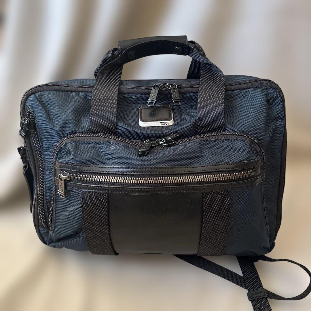 トゥミ ALPHA BRAVO MURRAY ブリーフケース リュック　紺
