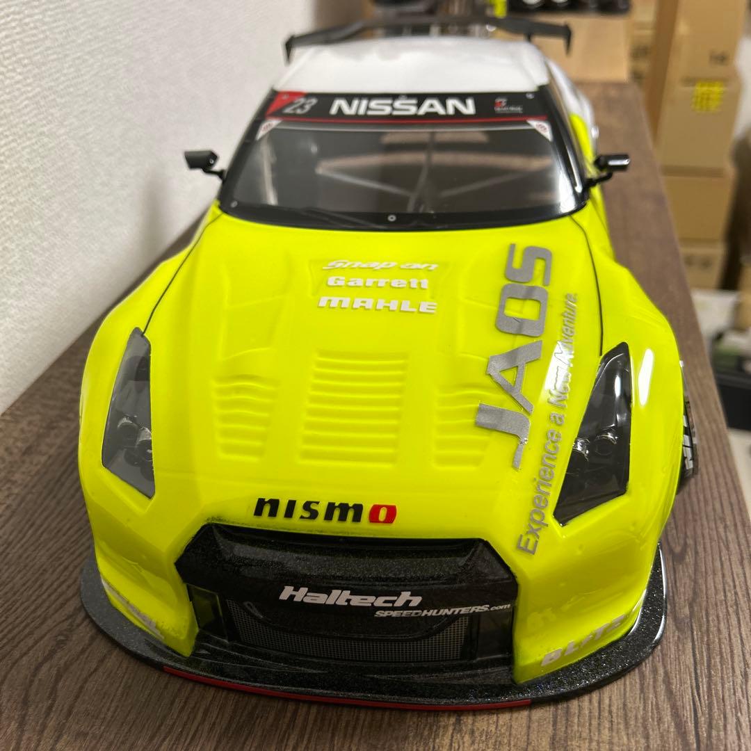 タミヤ日産スカイラインR35GTRボディ