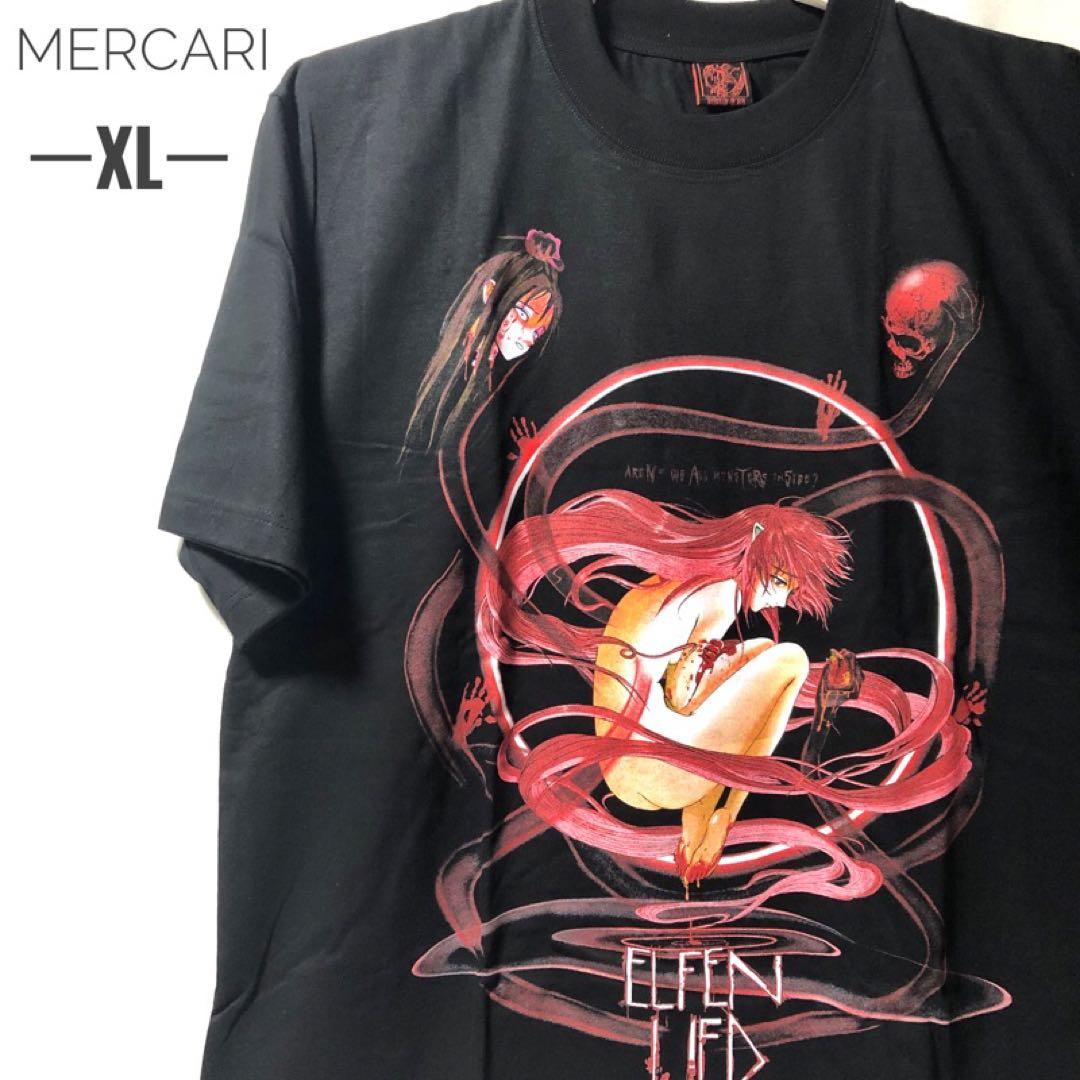 Tシャツ】エルフェンリート アニメ ELFEN LIED ルーシー 古着