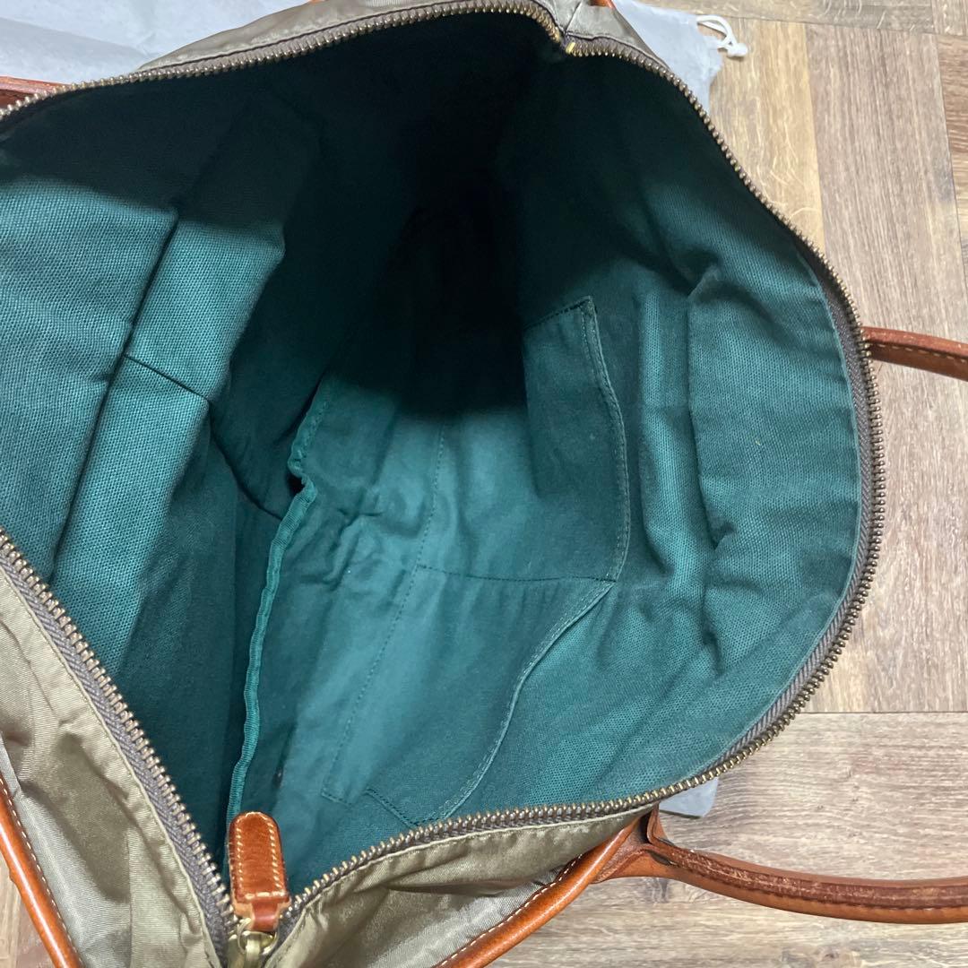 フェリージ　カーキ　ナイロンレザー　ビジネスバック　型番9236