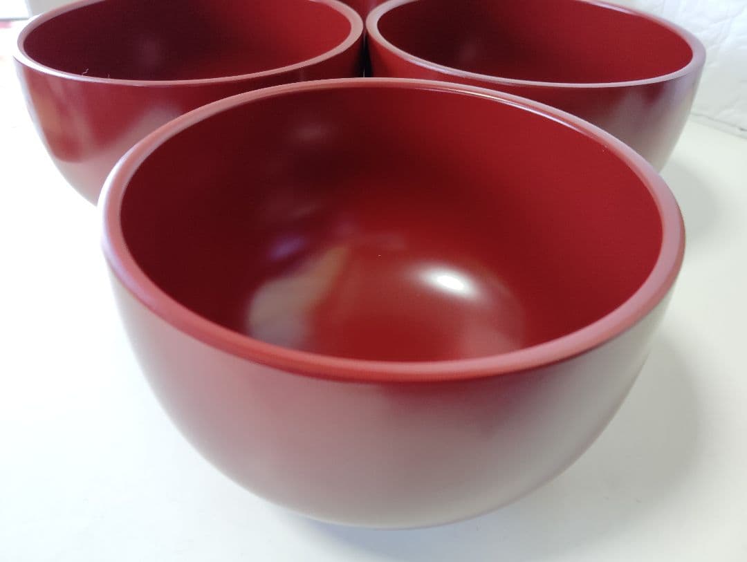 浄法寺塗　極美品　大清造　国産漆　多用椀　5客