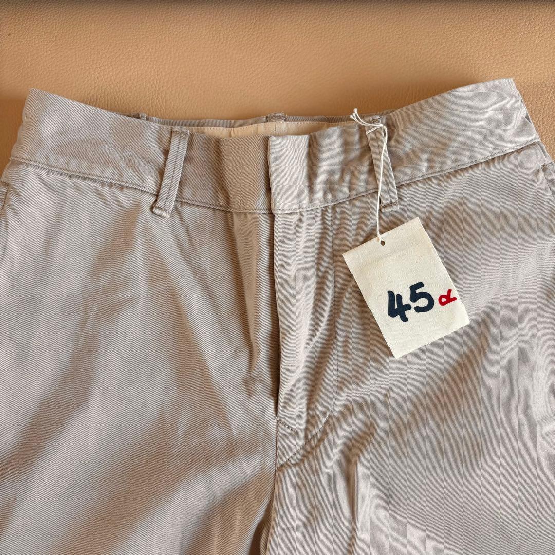 新品　45R 45rpm チノパン ベージュ　26 ウエポンチノ