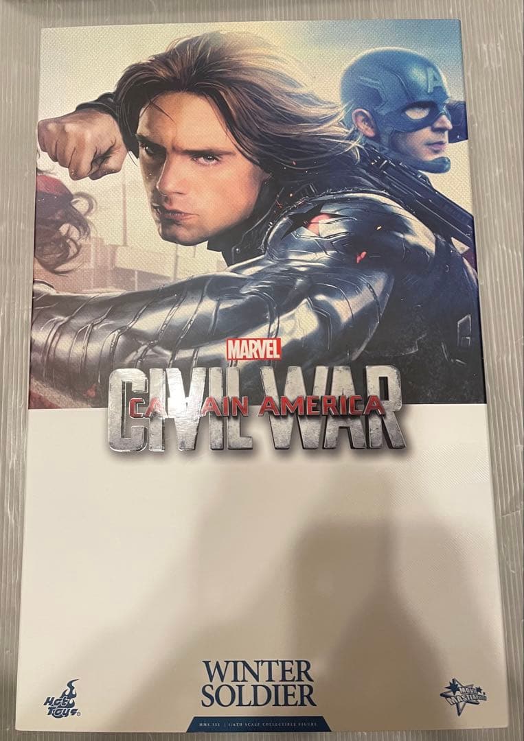 美品 ホットトイズ『シビル・ウォー／キャプテン・アメリカ
