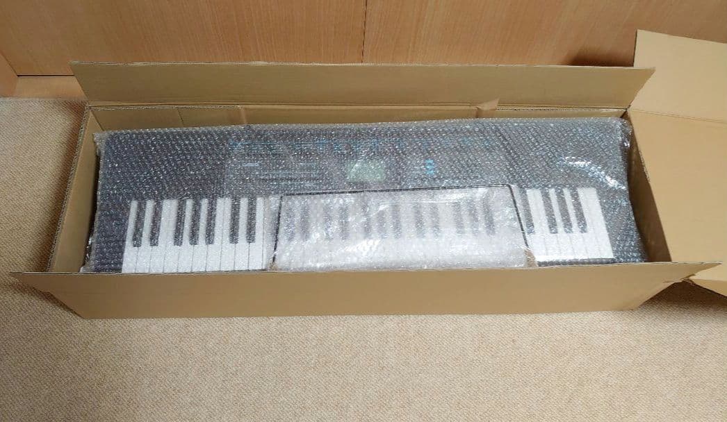 CASIO 61鍵盤 電子キーボード CTK-2550、ペダル、スタンドセット CASIO