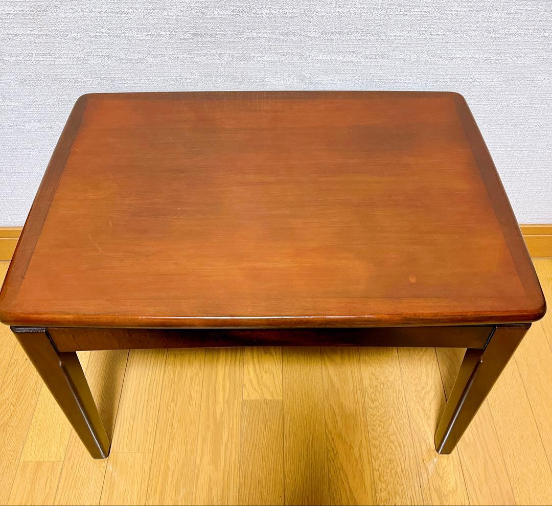 超希少 オールドカリモク サイドテーブル karimoku レトロ家具