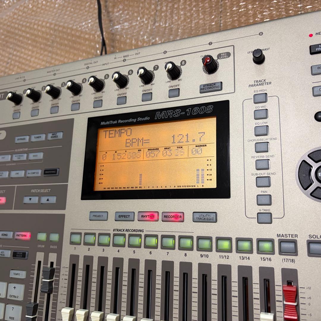 ZOOM MRS-1608 マルチトラックレコーダー MTR