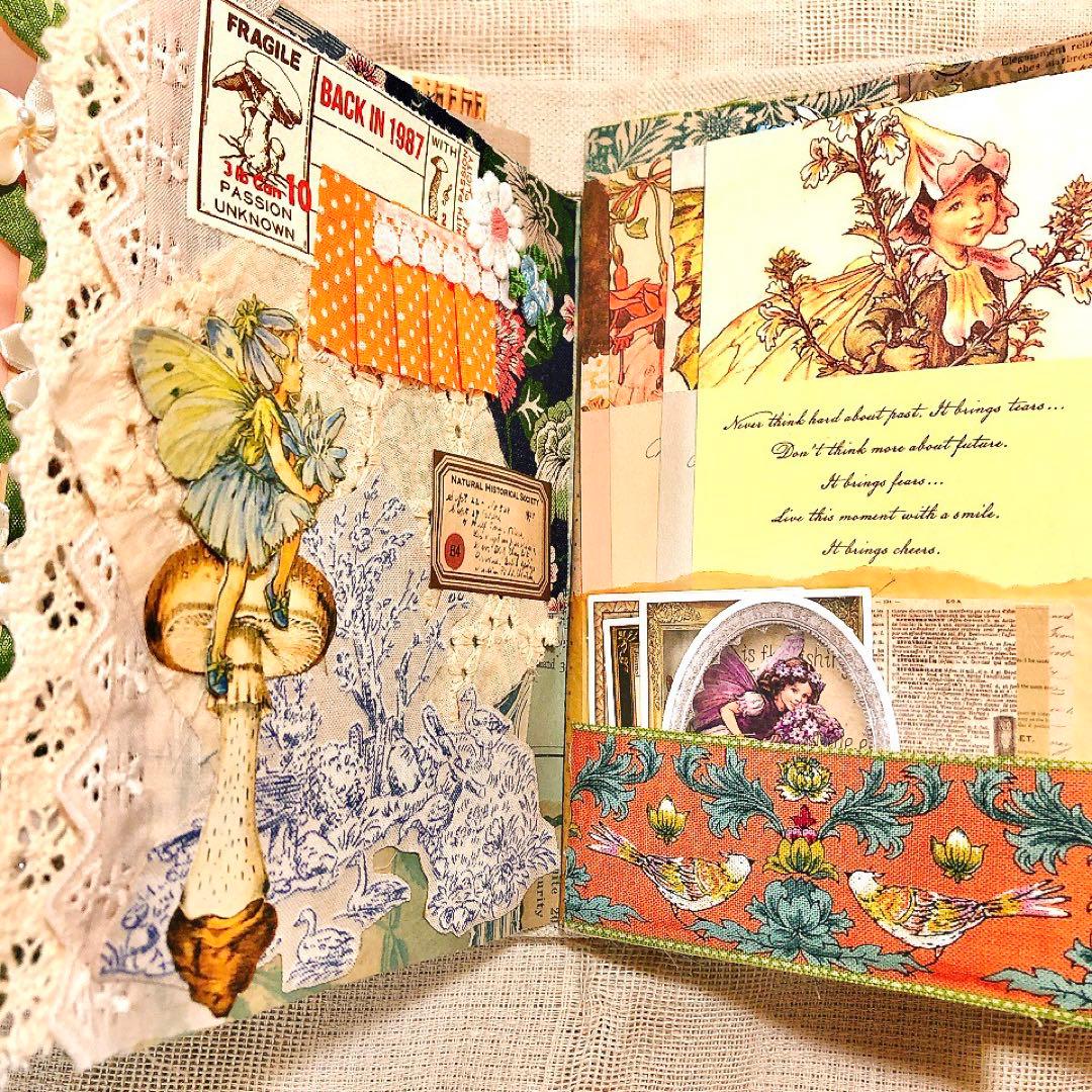 おうちゃんジャンクジャーナル雑記帳 妖精 アンティーク ジャンクジャーナル