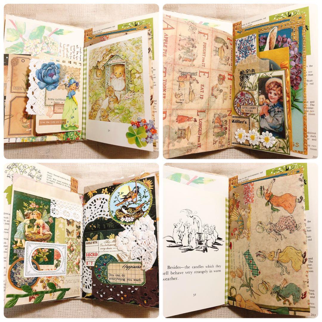 おうちゃんジャンクジャーナル雑記帳 妖精 アンティーク ジャンクジャーナル