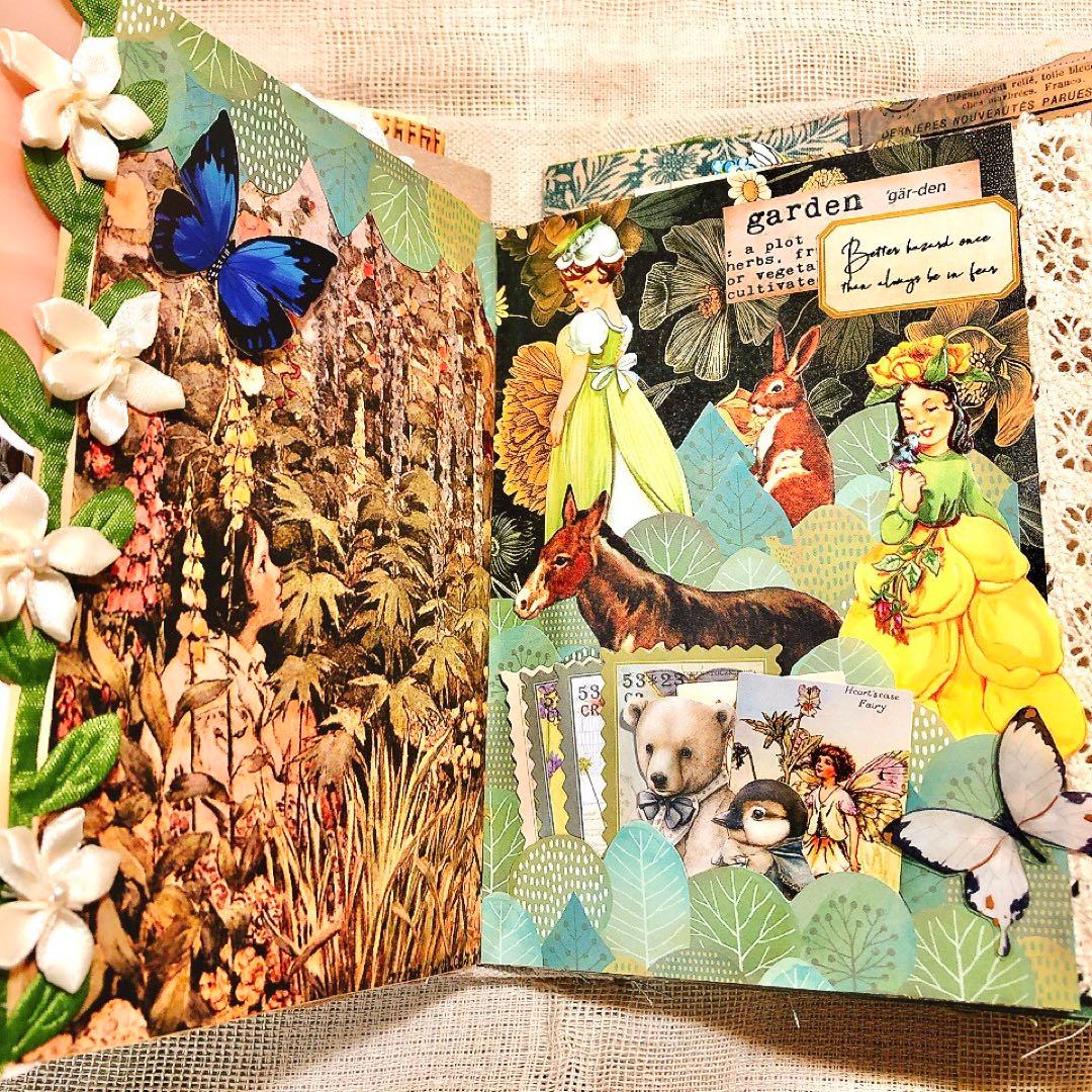 おうちゃんジャンクジャーナル雑記帳 妖精 アンティーク ジャンクジャーナル