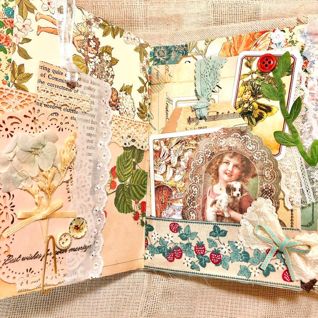 おうちゃんジャンクジャーナル雑記帳 妖精 アンティーク ジャンクジャーナル