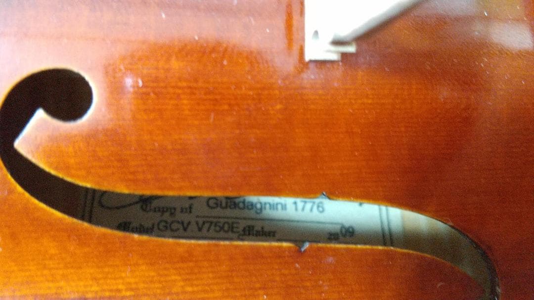GCV バイオリン 4/4 V750E Gadagnini 1776 モデル