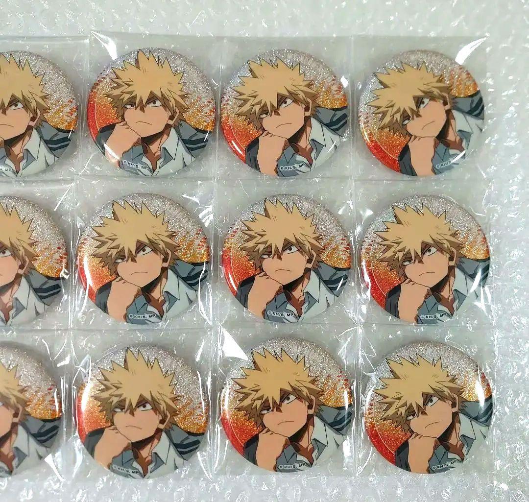 僕のヒーローアカデミア　グリッターカンバッジ　爆豪勝己　クリアカード　ナムコ