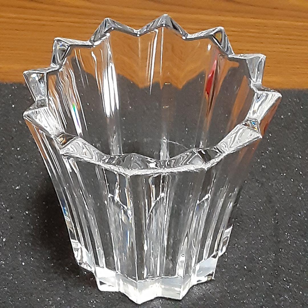 完全未使用品 希少 バカラ キャンドルホルダー 箱に難ありますが中身は新品