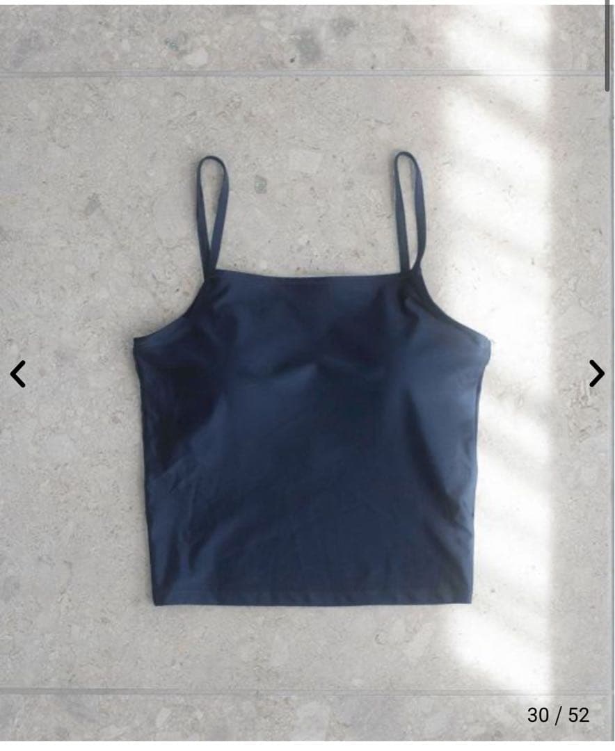 coen ポーチ付きボーダートップススイムウエア4点セット　WEB限定セット