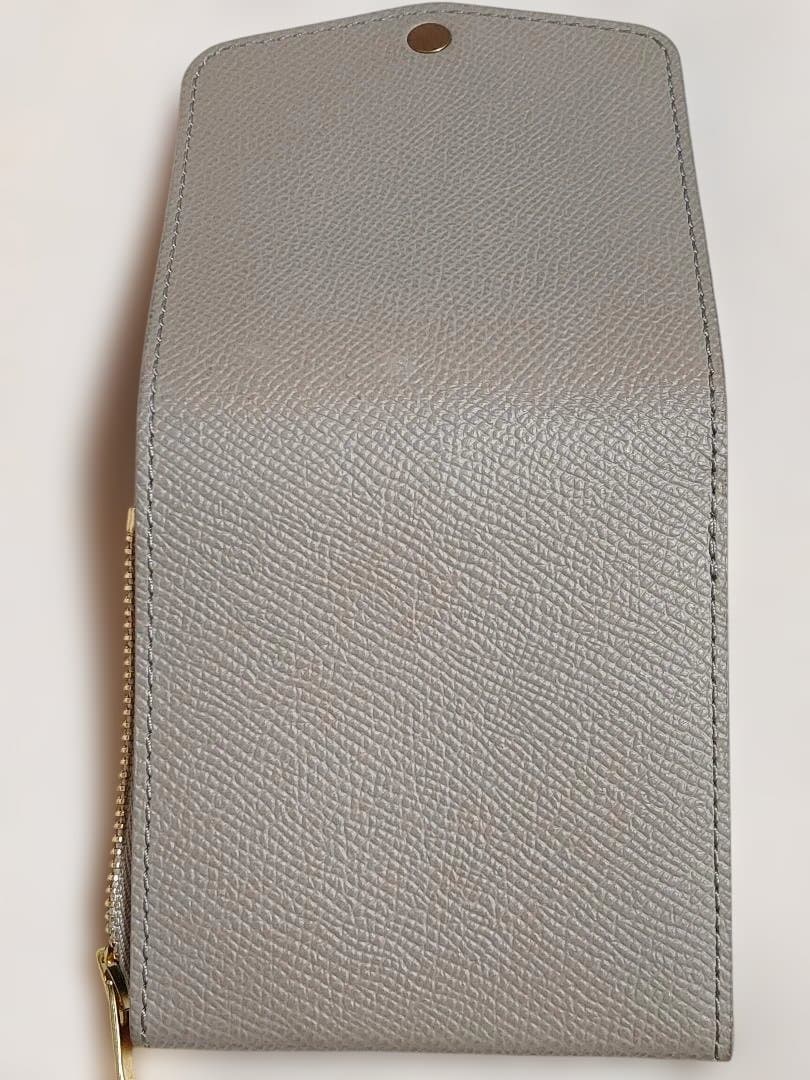 MOKU 薄い財布SAKU ver.3Plus Noblessa ライトグレー