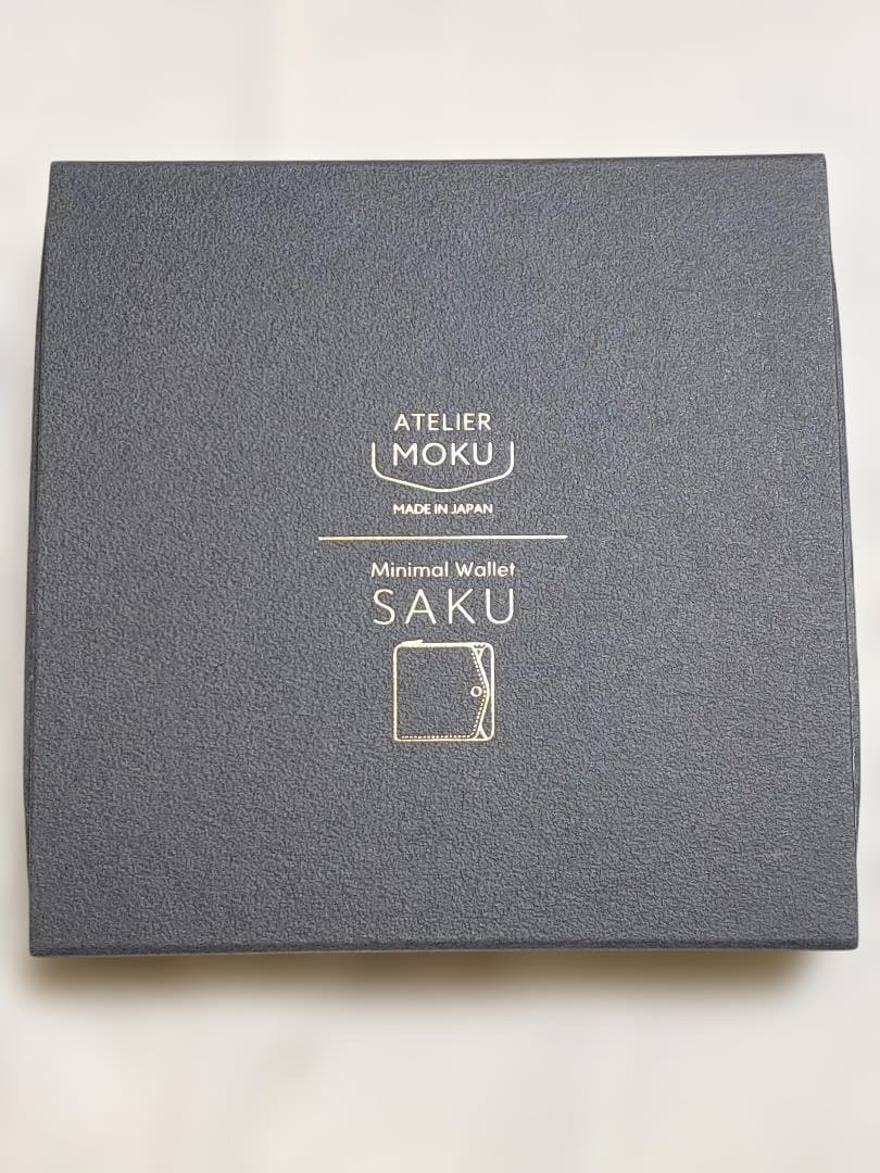 MOKU 薄い財布SAKU ver.3Plus Noblessa ライトグレー