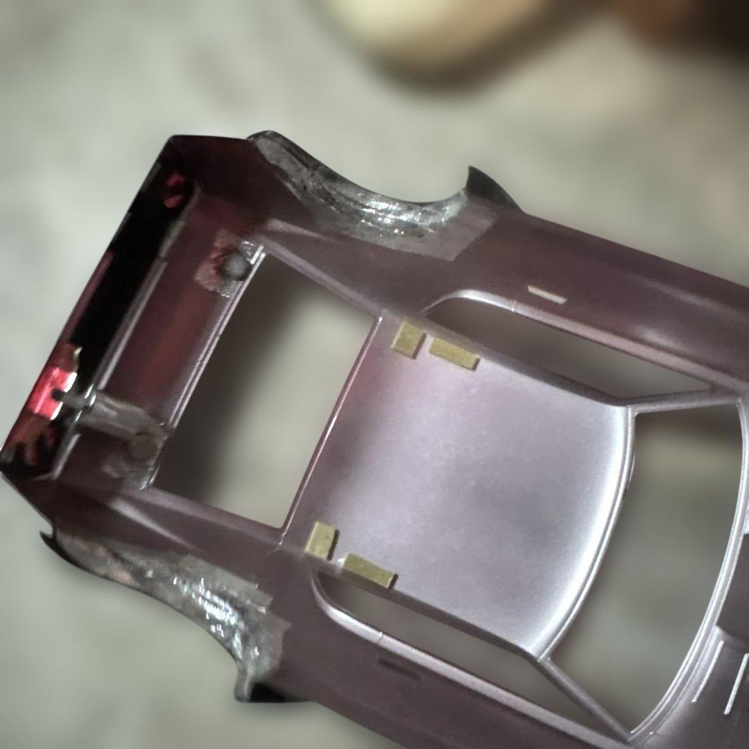 遥*パ様 RCカー 赤 ディープリムホイール