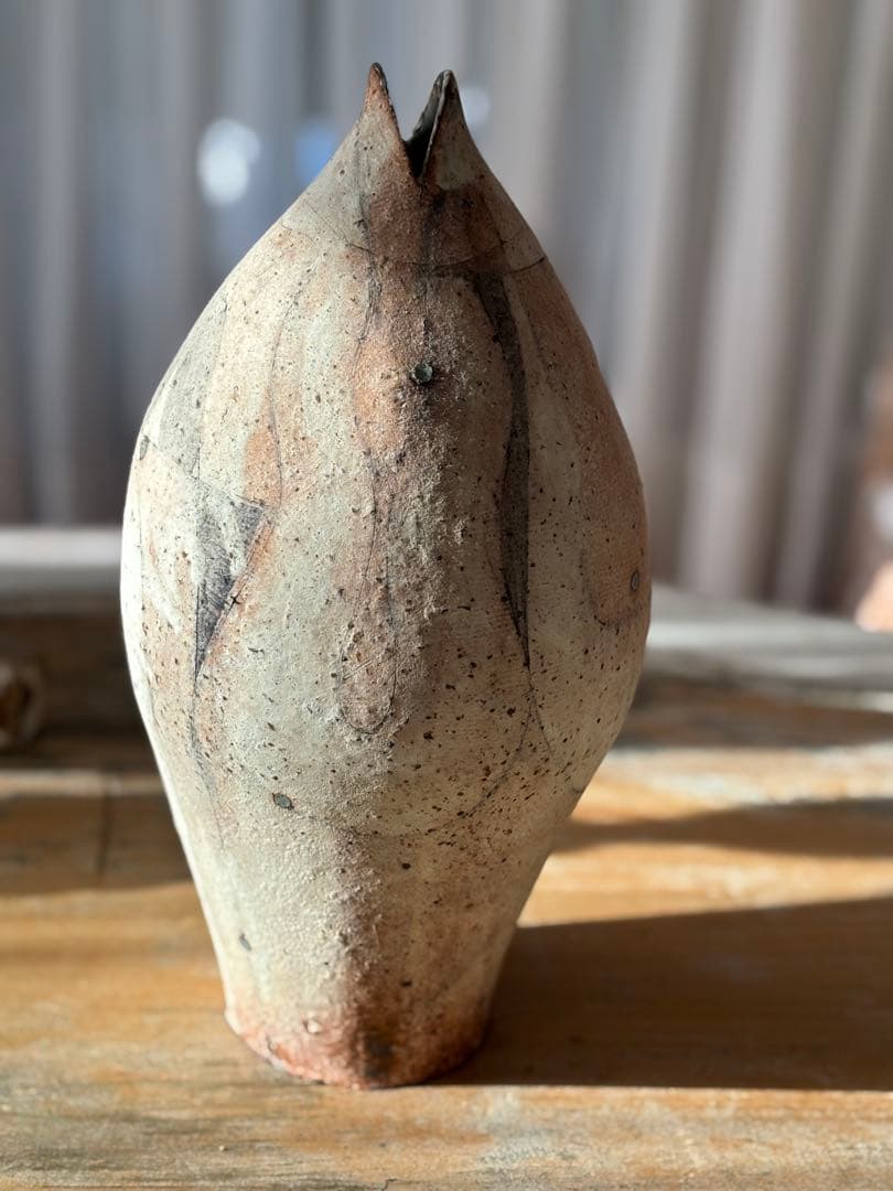 菊地勝　Masaru Kikuchi　花瓶　花入　陶芸作品