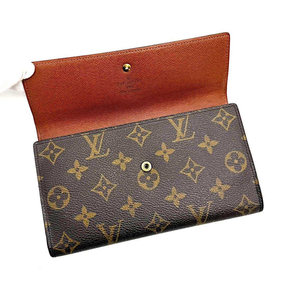 ルイヴィトン モノグラム インターナショナル 三つ折り財布