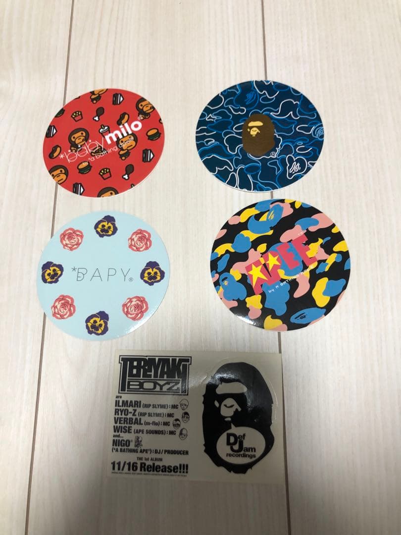 APE Supreme など　シール　ステッカー　まとめ売り