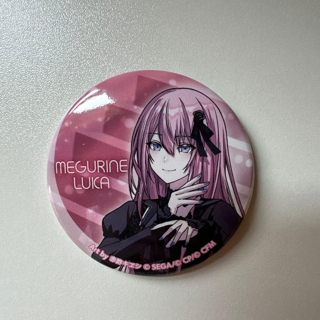プロセカ オンリーショップ 巡音ルカ 缶バッジ - メルカリ