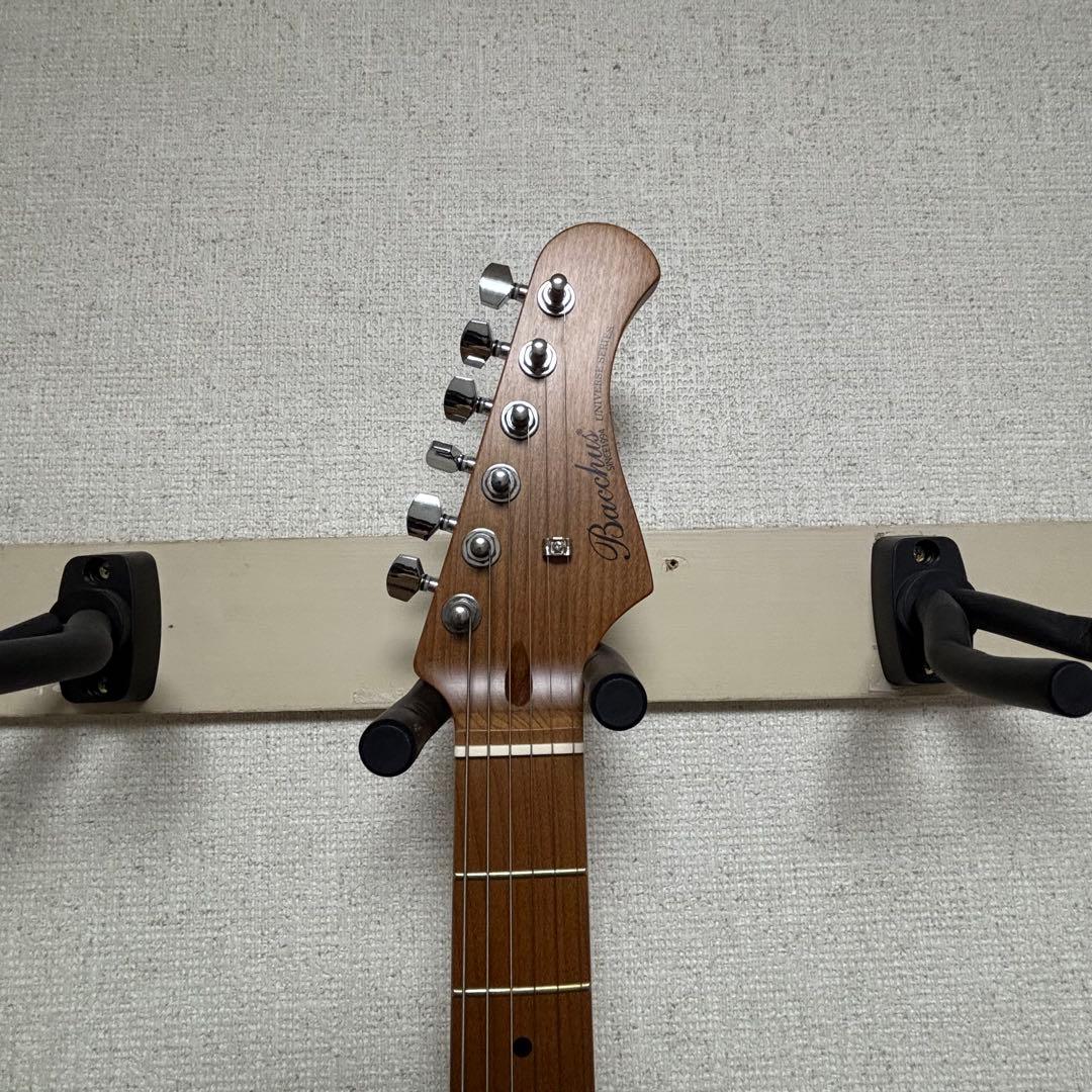 ポ*ン様 バッカス BACCHUS BST-2-RSM/M OWH エレキギター