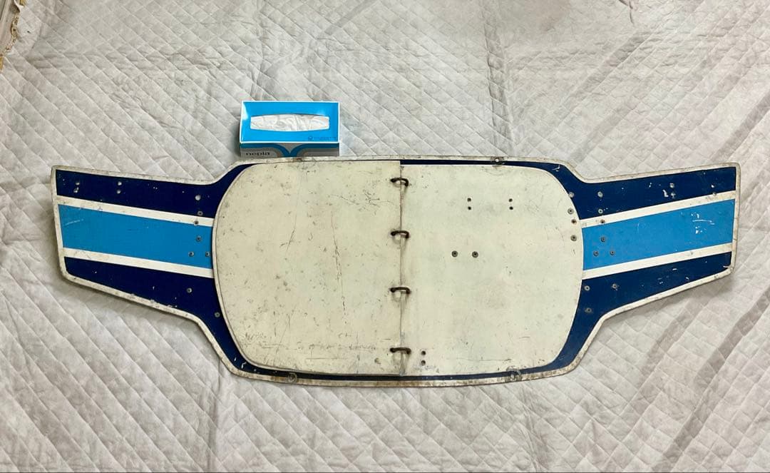 北陸急行 めくり式 ヘッドマーク 羽根つき形状前期型 立山 ゆのくに