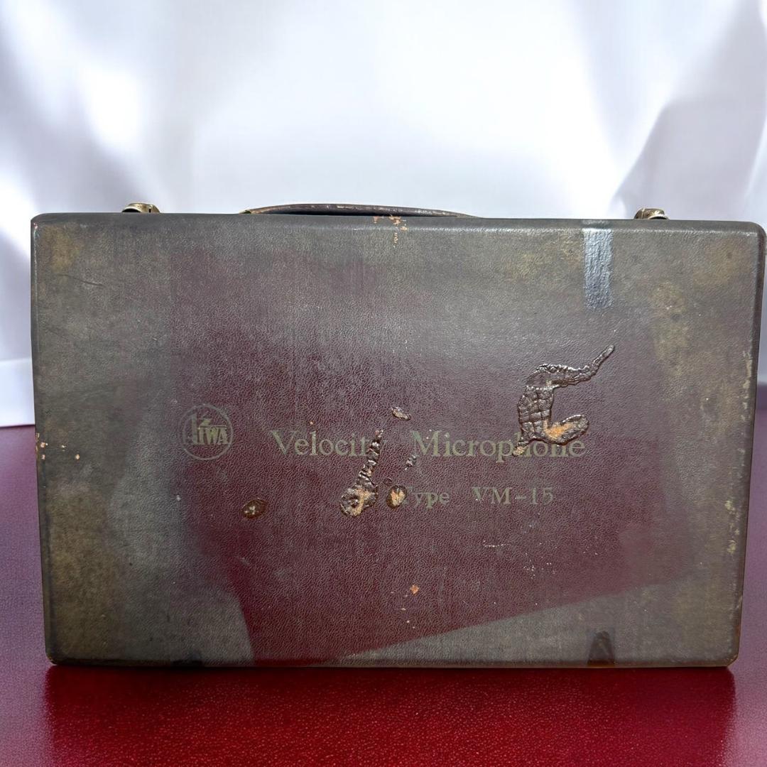 ☆美品 激レア 廃盤品 AIWA リボンマイク VM-15 純正ケース付