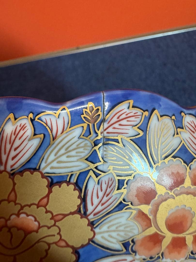 2062 幸楽窯 献上手古伊万里鳳凰 三足高台鉢 - メルカリ