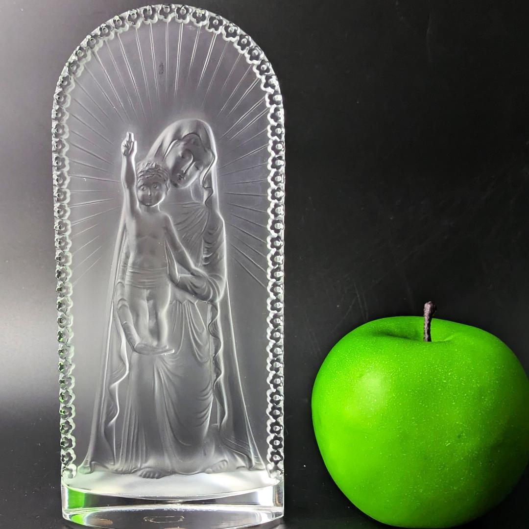 ラリック 聖母子像 Vierge à l'enfant 限定復刻 手彫りサイン入 - メルカリ