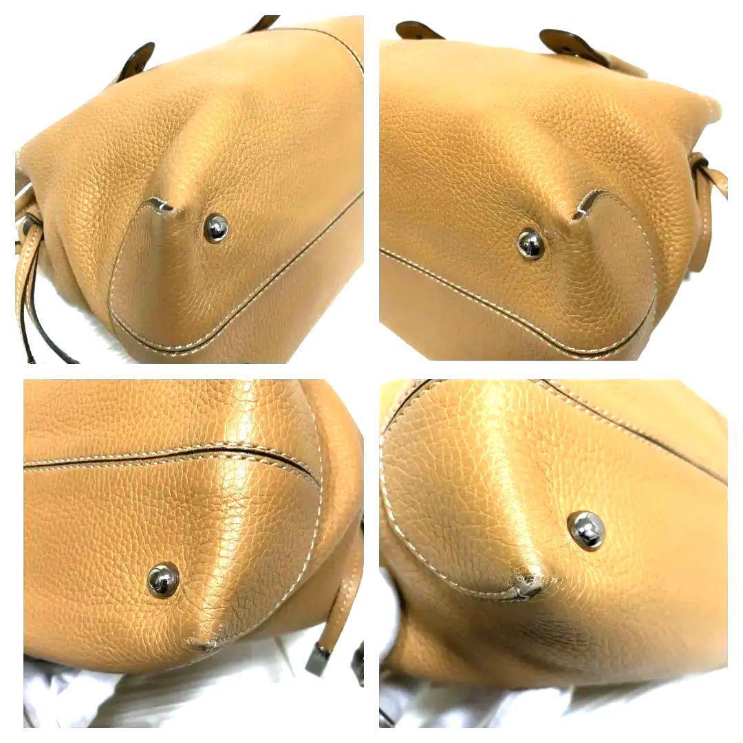 【良品】TOD'S　トッズ 　ハンドバッグ トートバッグ 保存袋付