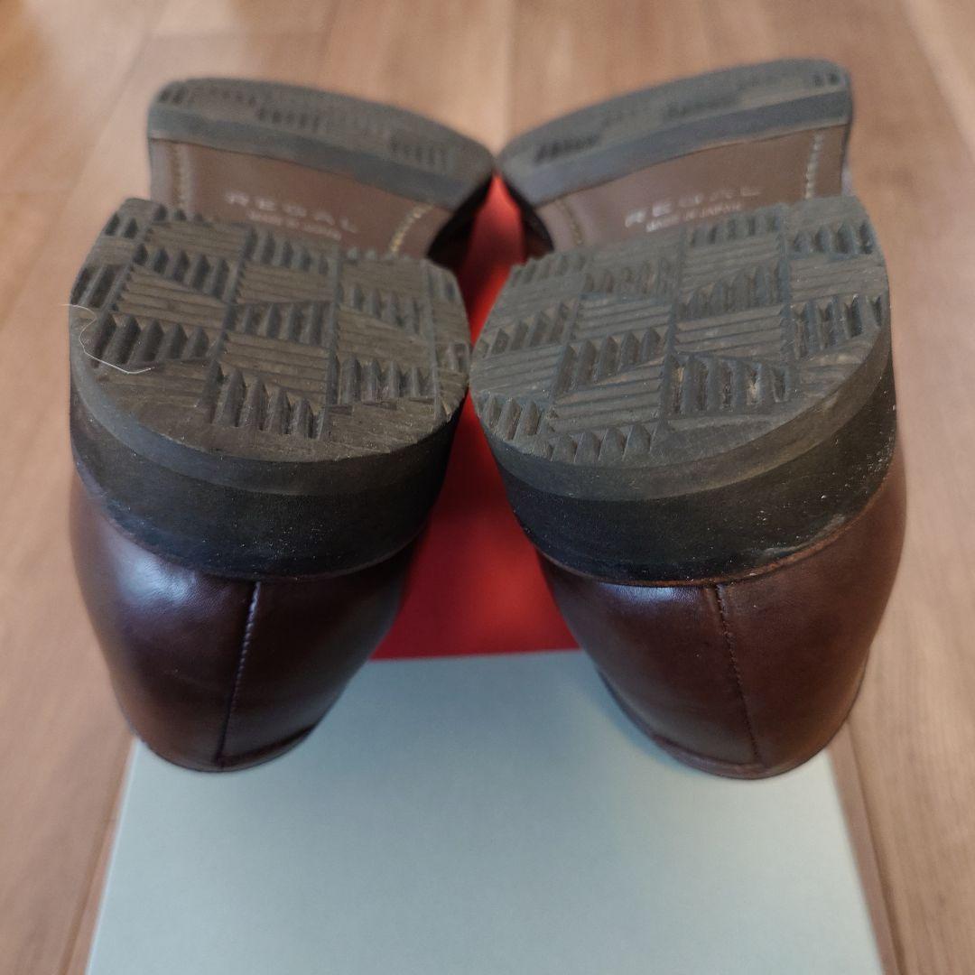 最終値下げ！REGAL ブラウン ドレスシューズ ストレートチップ