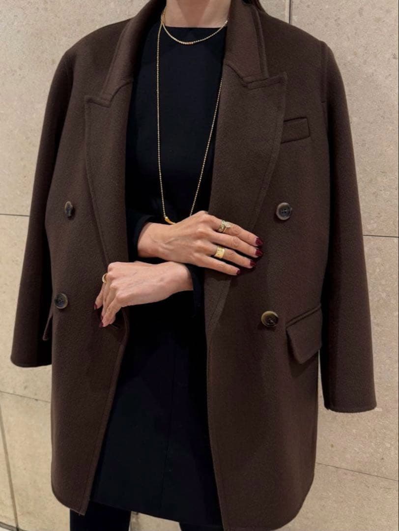 Acne Studios ダブルブレストコート グレー 34 Acne Studios(アクネ