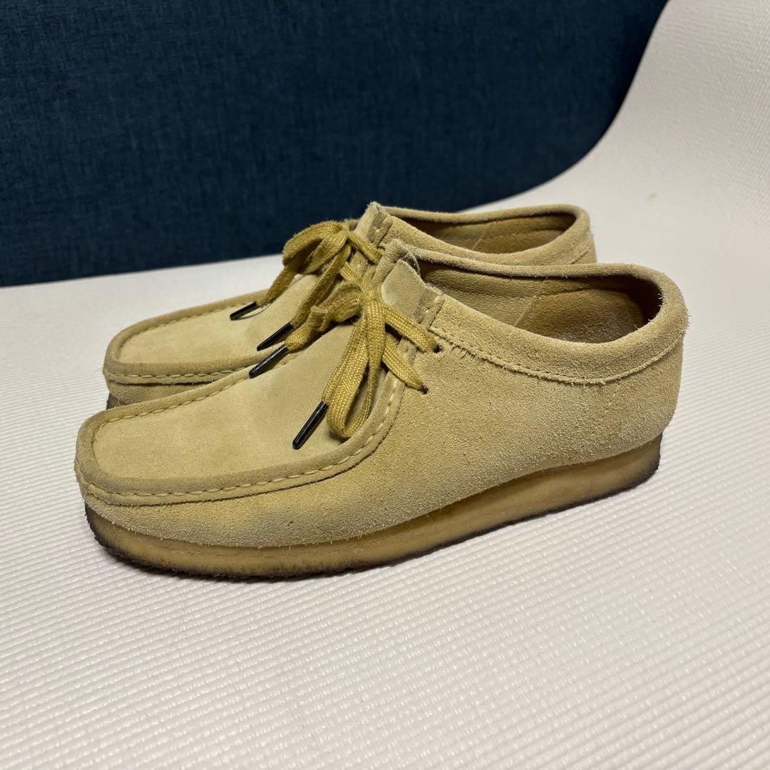 クラークス　ワラビー　メープルスエード　UK7