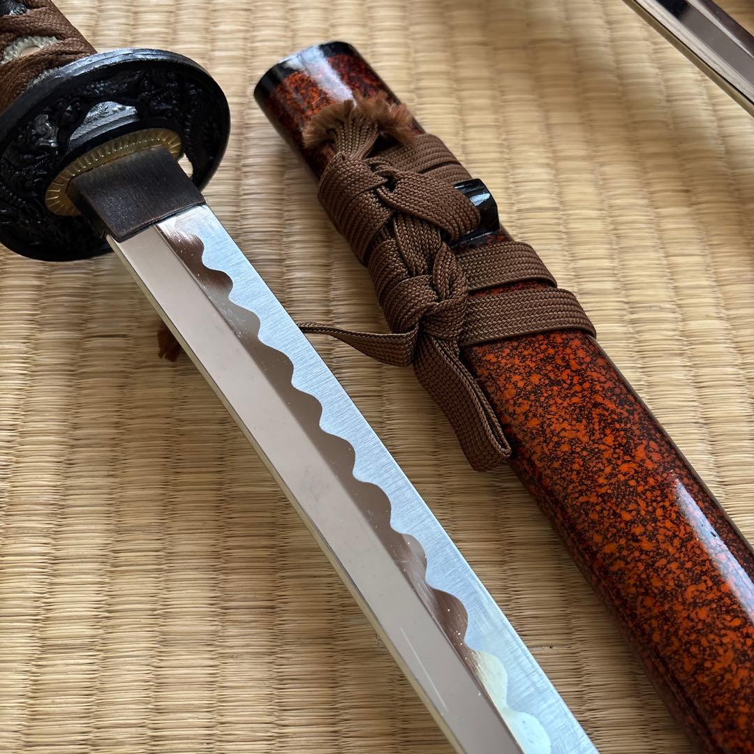 模造刀　日本刀 大刀と小刀のセット