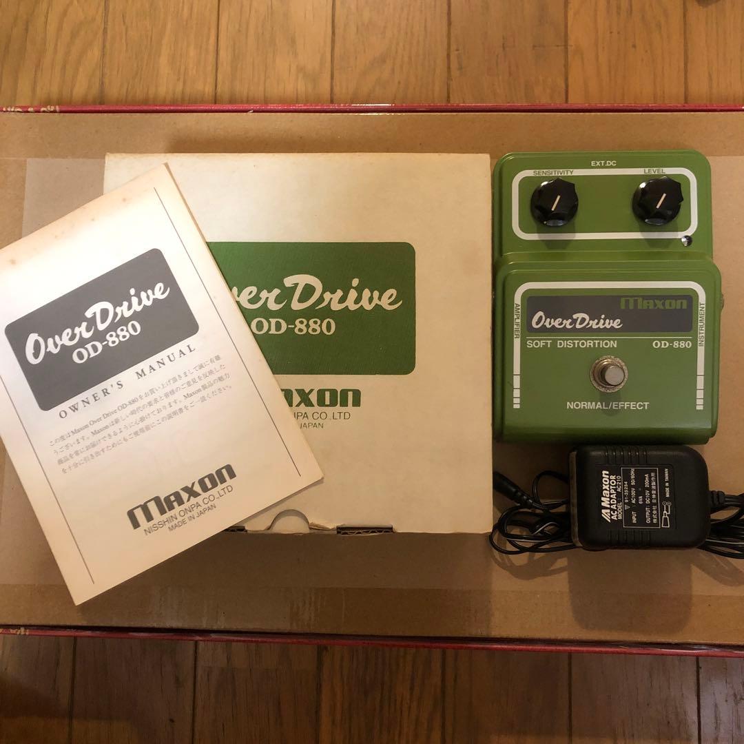 ギター Maxon OD-880 OverDrive SOFT DISTORTION Maxon Over Drive OD-880（中古）【楽器検索デジマート】