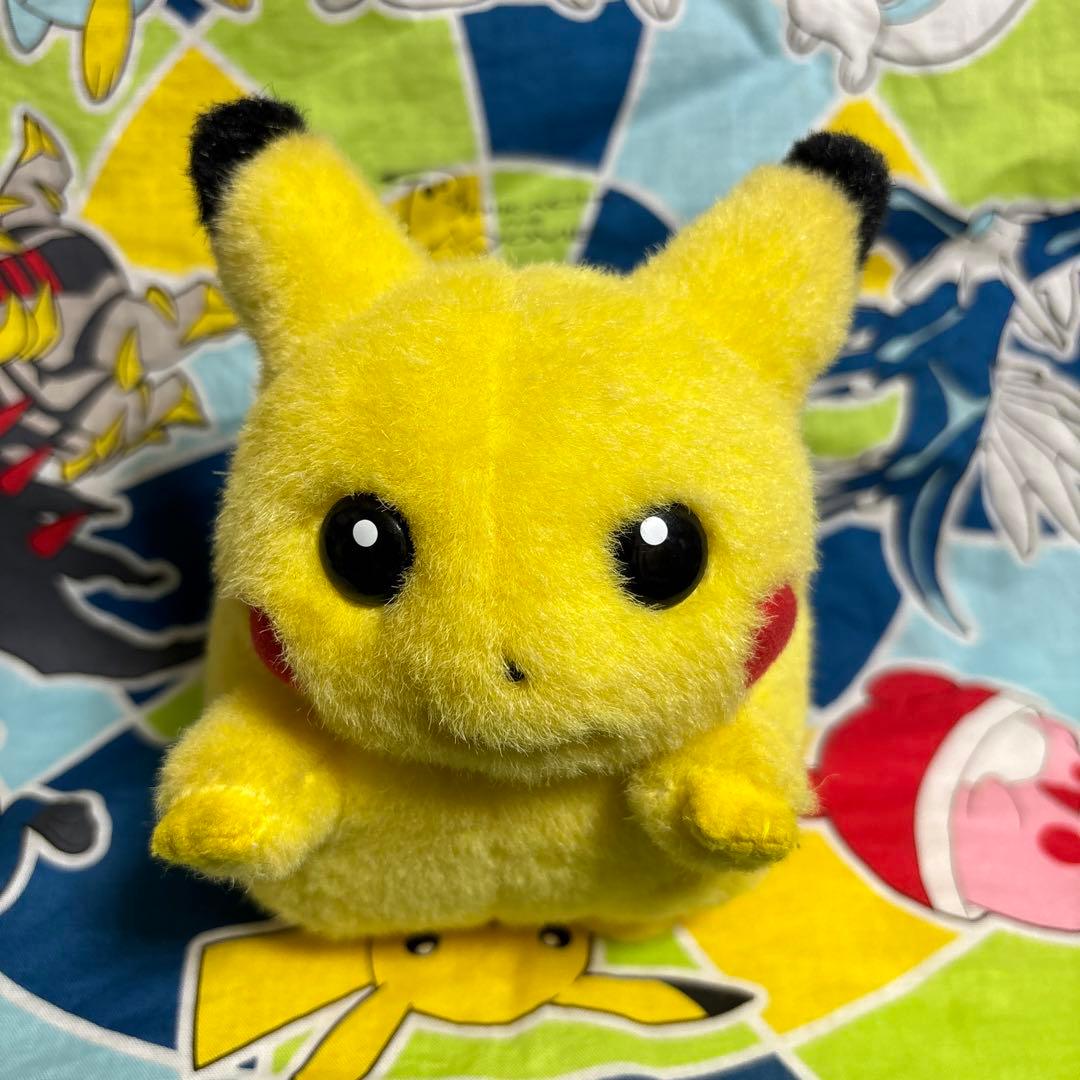 希少！超レア！ポケモン ピカチュウぬいぐるみ 初期 レトロ TOMY