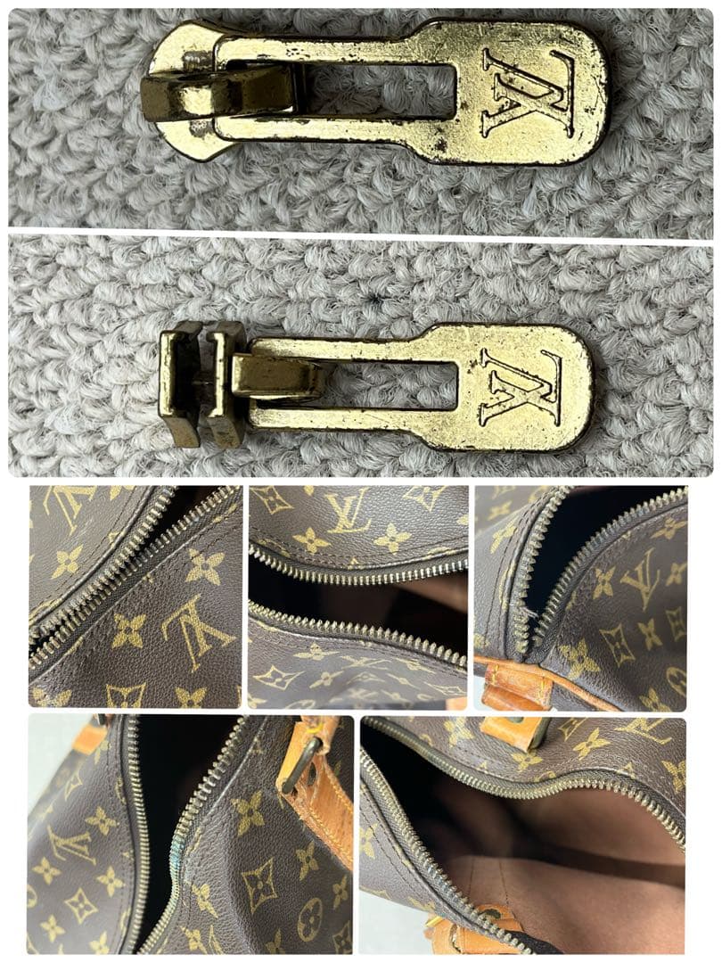 訳あり‼️LOUIS VUITTON ルイヴィトン　キーポル　バンドリエール　60
