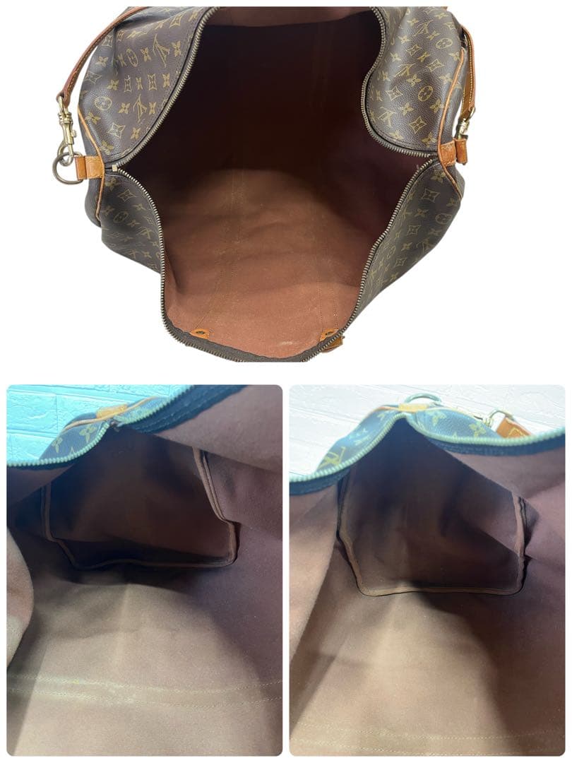 訳あり‼️LOUIS VUITTON ルイヴィトン　キーポル　バンドリエール　60