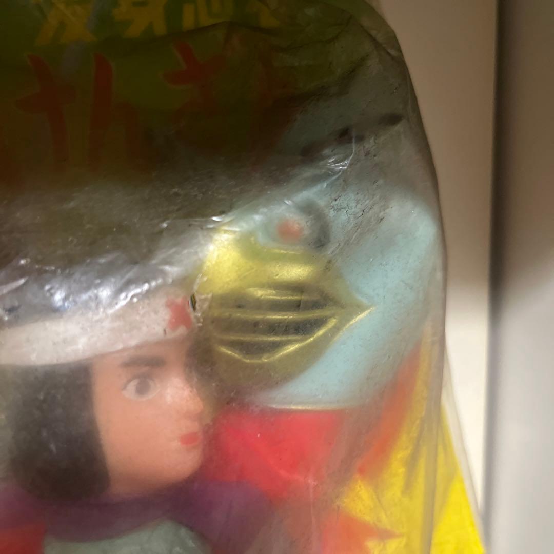 無版権 変身忍者嵐 ソフビ フィギュア