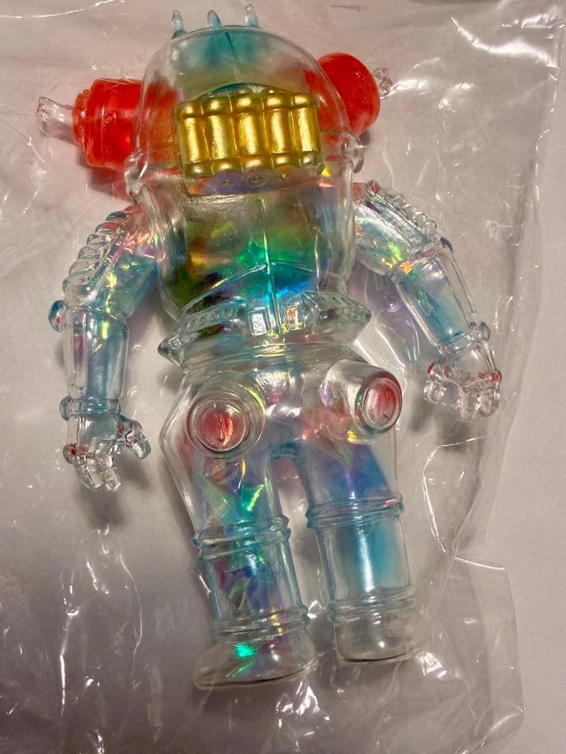 ブルマァク ソフビ ウルトラセブン リトルキングジョー オーロラブルー