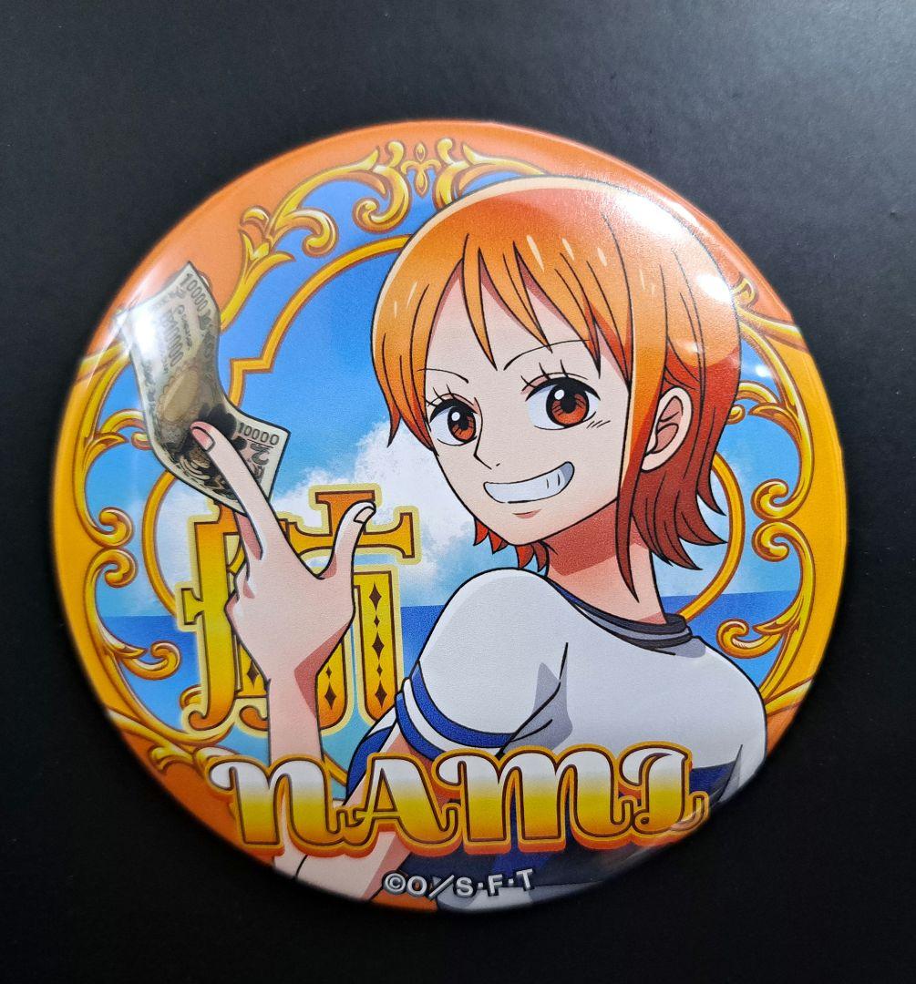 ワンピース ナミ 輩缶バッジ ONE PIECE - メルカリ