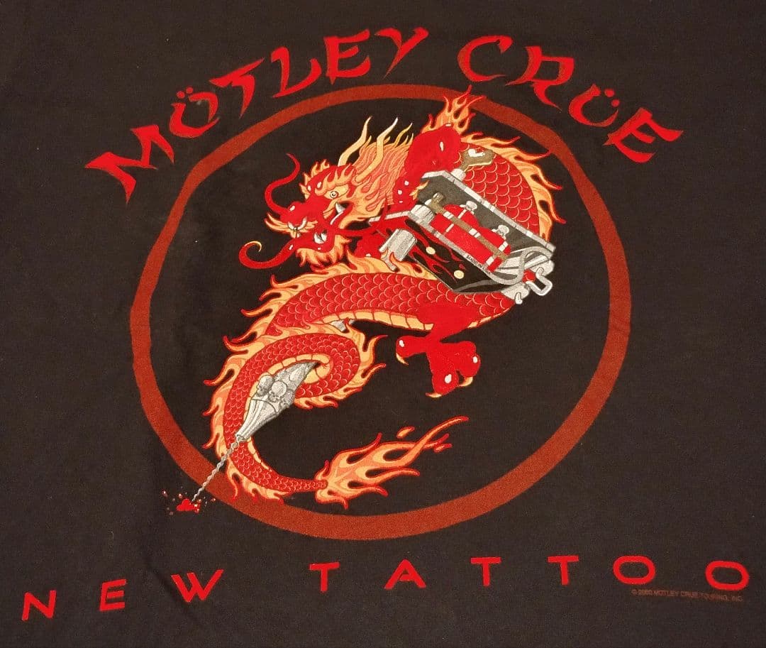 KJ着用 モトリー・クルー ニュータトゥー 2000年 Winterland社製